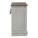 Magnolia Manor 3 Drawer Bedside Chest in Antique White image