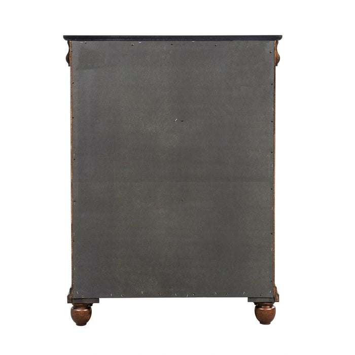 Rustic Traditions 5 Drawer Chest in Rustic Cherry image