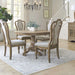 Magnolia Manor 5 Piece Pedestal Table Set image