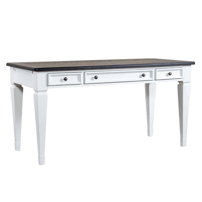 Allyson Park Writing Desk in Wirebrushed White image