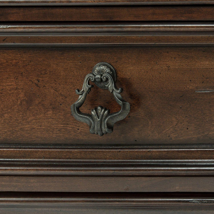 Arbor Place Sleigh Bed, Dresser & Mirror, Night Stand image