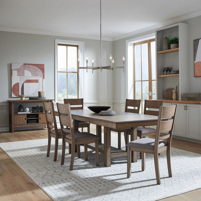Brook Bay Optional 7 Piece Trestle Table Set image