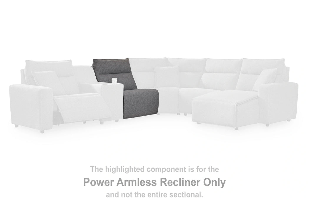 Modmax Reclining Sectional with Audio Console