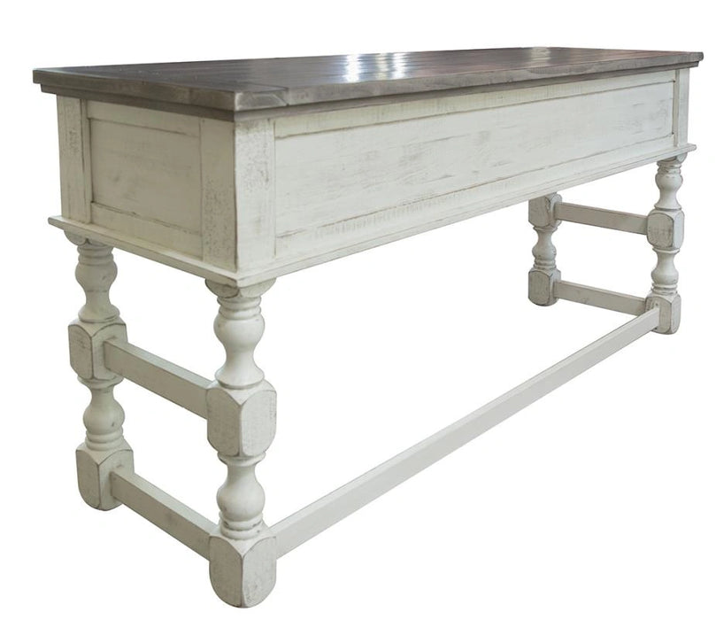 Stone Counter Height Sofa/Console Table