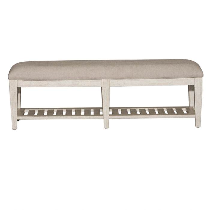 Heartland Bed Bench in Antique White image