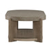 Affinity Cocktail Table in Dusty Taupe with Concrete Top image