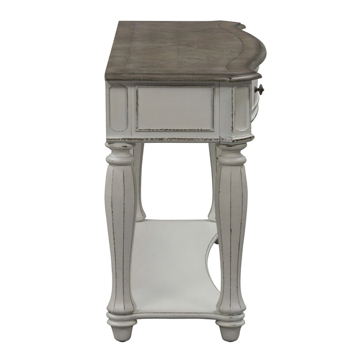 Magnolia Manor Sofa Table in Antique White image