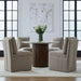 Accent Dining Accent Dining Chair w/ Casters - Truffle image