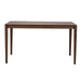 Space Saver Rectangular Leg Table in Satin Walnut image