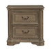 Magnolia Manor II 2 Drawer Nightstand in Weathered Bisque image