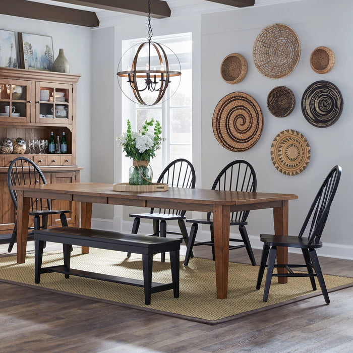 Hearthstone Ridge 6 Piece Rectangular Table Set image