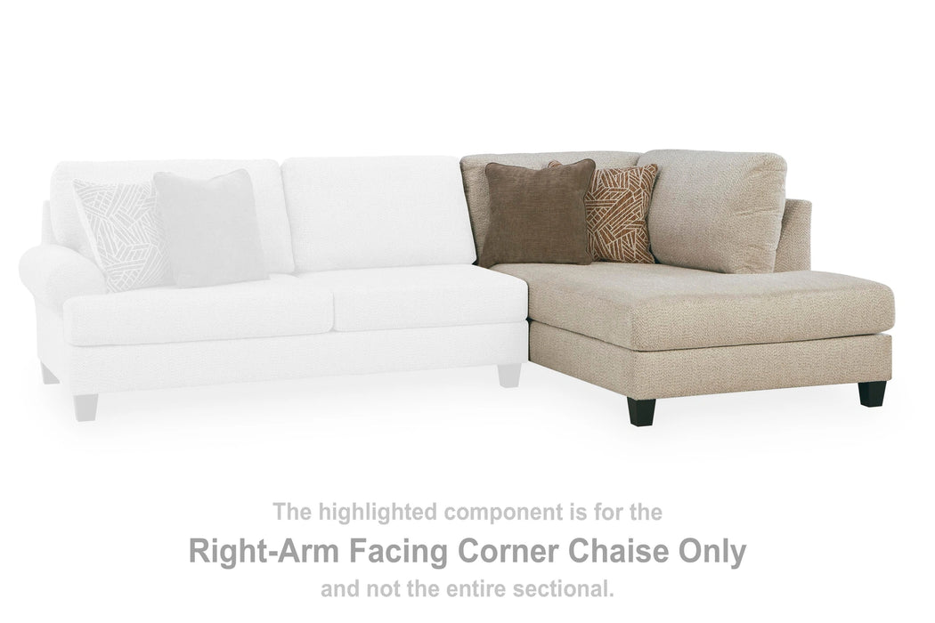 Steelwater Retreat Sectional with Chaise