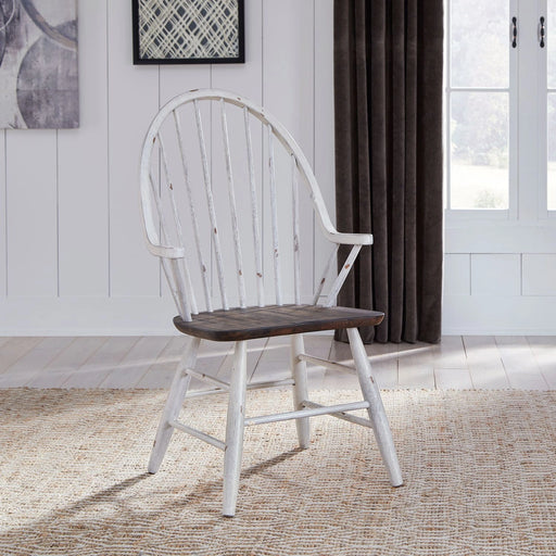 Farmhouse Windsor Back Arm Chair image