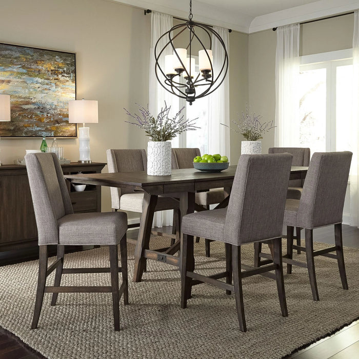 Double Bridge Upholstered Counter Chair (RTA) image