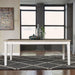 Summerville Rectangular Leg Table in White image