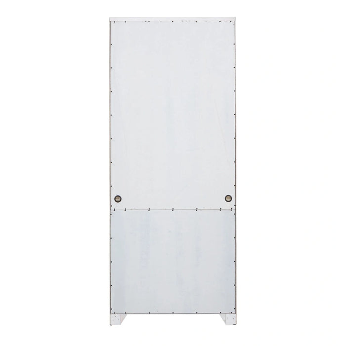 Farmhouse Reimagined Bookcase in Antique White image