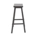 Creations 24 Inch Sawhorse Counter Stool- Gray image
