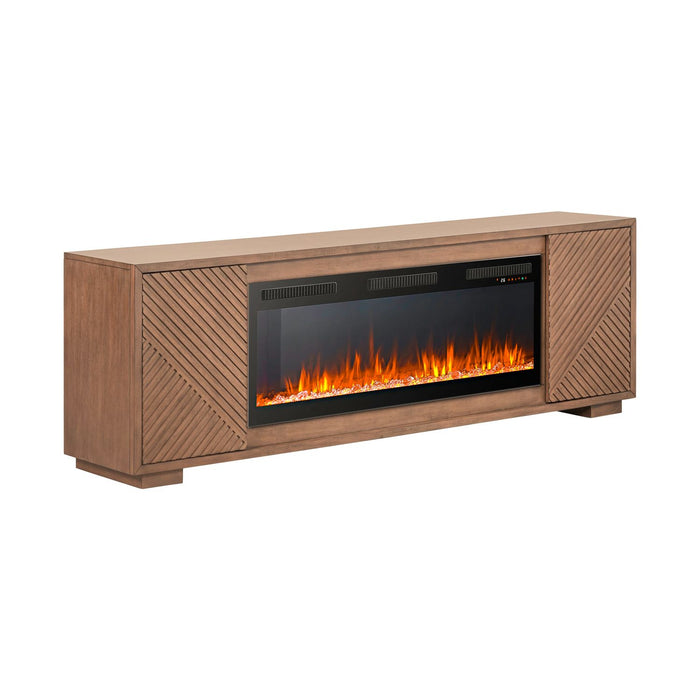 Fireplace TV Consoles 214 84 Inch Console w/ Fire FTS