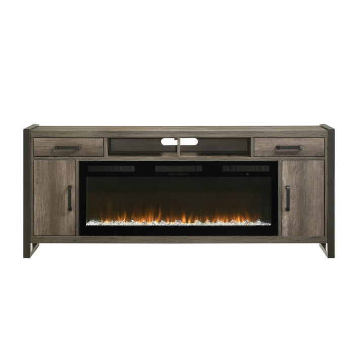 Fireplace TV Consoles 686 78 Inch Console w/ Fire FTS