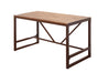 Urban Gold Desk w/Wood Top & Iron Base* image